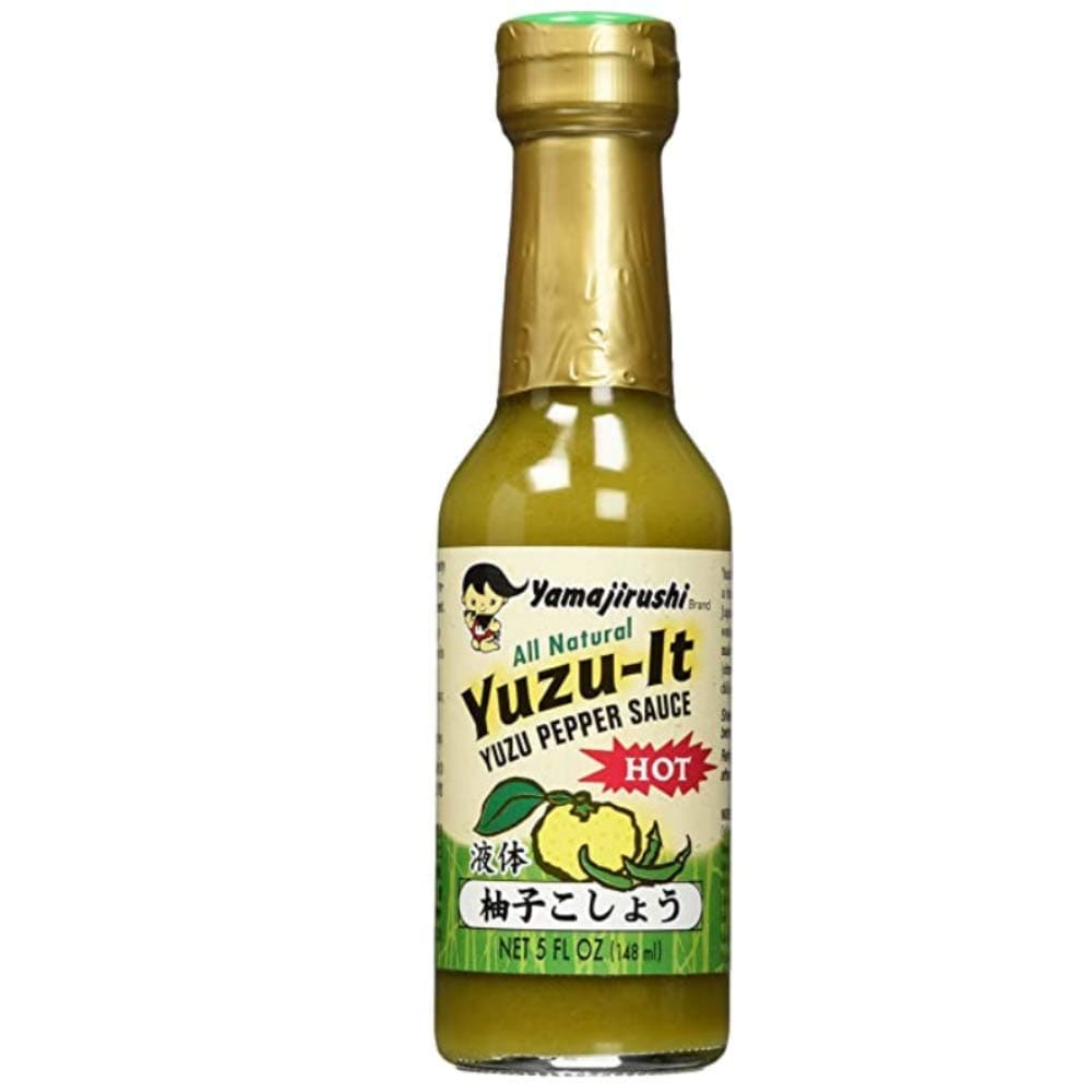 Yamajirushi Japanese Yuzu-it Yuzu Pepper Sauce 5oz, Yuzu Citrus Hot Sauce (2 Pack)
