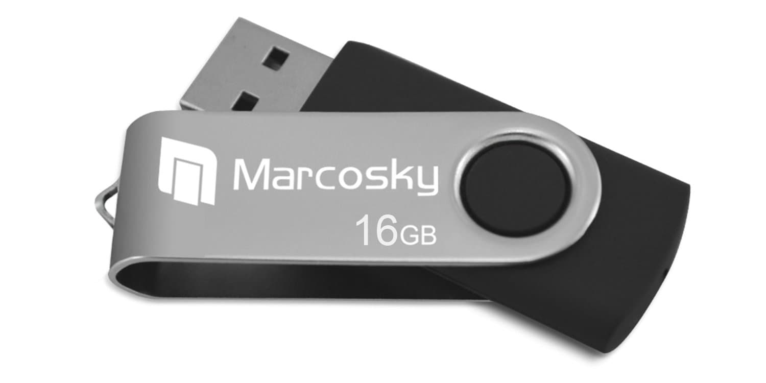 Swivel Design Flash Drive Pen Drive 16GB USB 2.0 Flash Drive Memory Stick