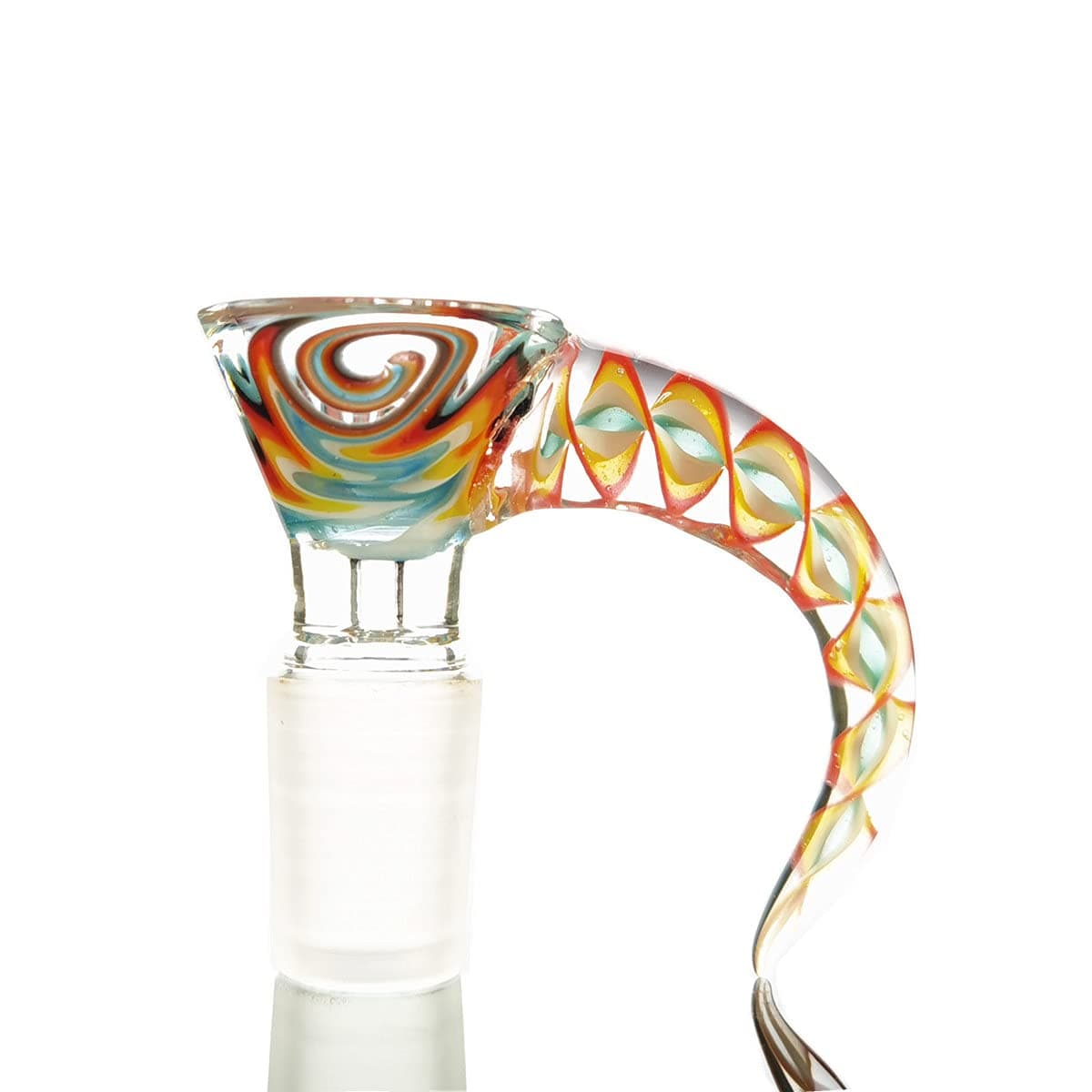 SCIENTIFIC LABWARE 12-1704 SLIDE BOWL ASTERIK CYLINDER BOLT HOLDER CLEAR 18MM