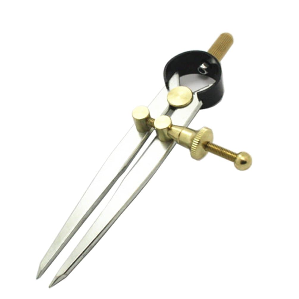 AMPSEVEN 1X Leather Craft Rotating Craft Tool DIY Wing Divider Adjustable 4in 6inch 8inch (4inch)