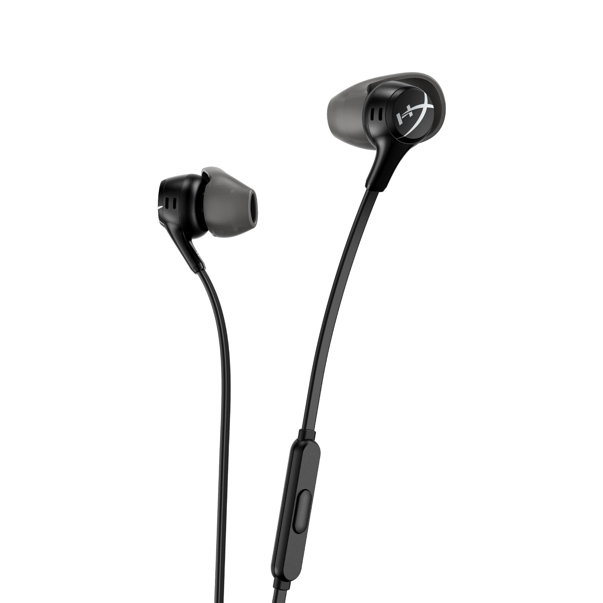 HyperX Cloud Earbuds II Gaming Earbuds with Mic-Black (70N24Aa),in Ear,Wired