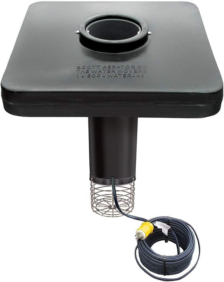 Scott Aerator DA-20 Display Pond Aerator - 1 Horse Power 230V 70ft Cord | Aerating Pond Fountain | Pond Aerator Pump for Small Ponds | Pond Aeration Systems
