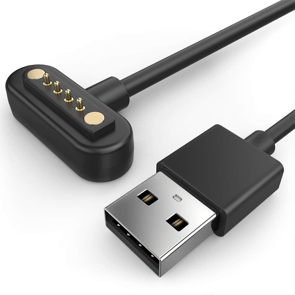 TUSITA Charger Compatible with Bose Frames Alto S/M M/L, Bose Frames Rondo, Bose Frames Soprano, Bose Frames Tenor - USB Magnetic T- Head Charging Cable 3.3ft 100cm - Audio Sungl Accessories