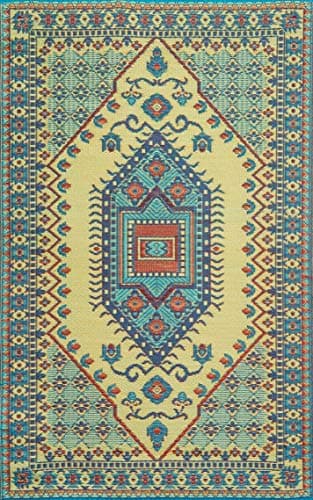 Mad Mats FM-OTU69-PL1 Outdoor Rug, 6'X 9', Plum