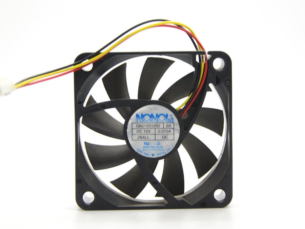 Nonoise G6015S12B2 BA 60mm 6cm Quiet Silent Axial Cooling Fan for Samsung HLT5087 HLT5687 HLT6187 HLT5687SAX/XAA HLT6187SX/XAA, 2.36 Inches, 12V, 0.070A, 2500 RPM, Desktop Compatible