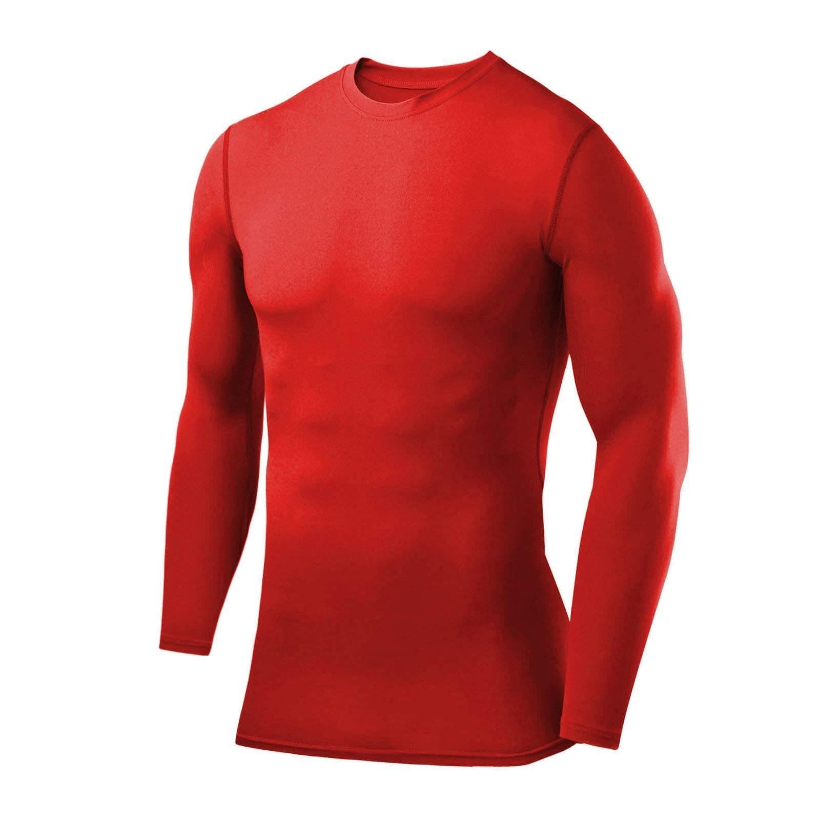 PowerLayer Men's and Boys' Compression Shirt with Crew Neck