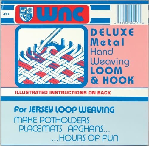 Wool Novelty Bulk Buy Deluxe Hand Weaving Loom and Hook 413L (2-Pack)