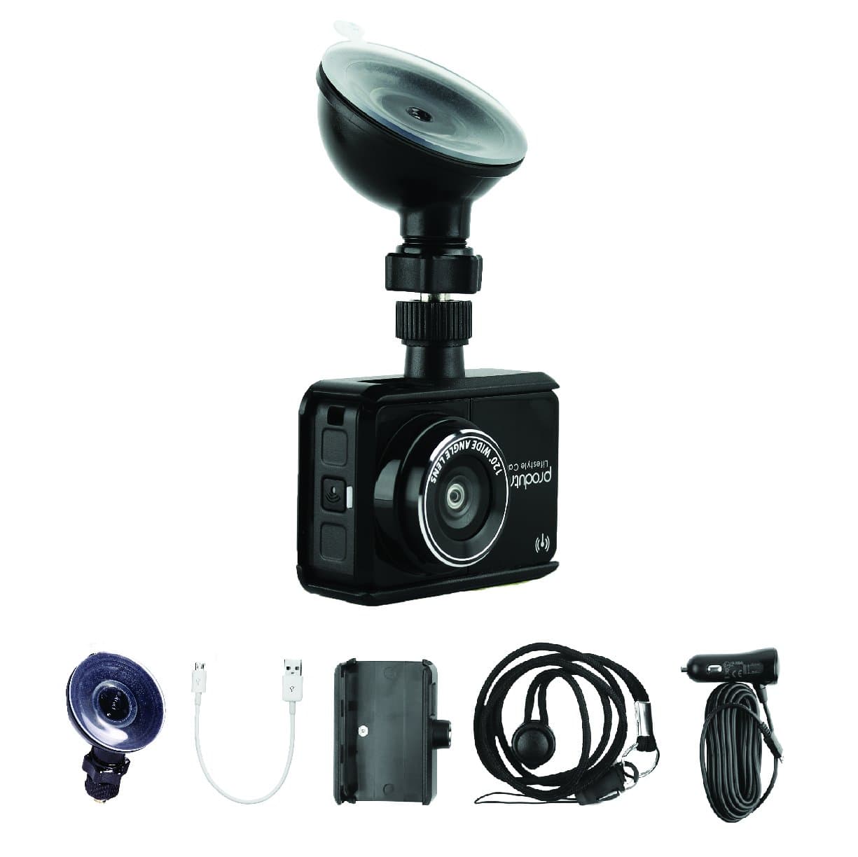 Produtrend Wifi 1080p Car Dash Cam/Action Sports Camera -Wide Angle Lens