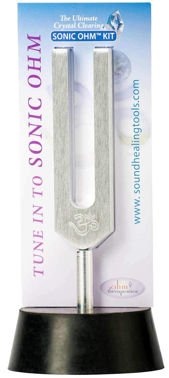 THERE'S NO PLACE LIKE OHM Therapeutics Sonicâ„¢ OHM Tuning Fork KIT for Crystal Clearing & Energy Practitioners (1088.8 Hz)