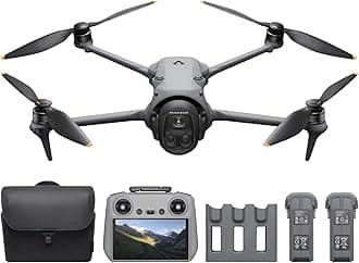 Mavic 4 Pro Fly More Combo with DJI RC 2, Tri-Camera Drone, 30km Video Transmission, 51-Min Max Flight Time, Charging Hub, MOIAT Certified, UAE Version, Official Warranty Support