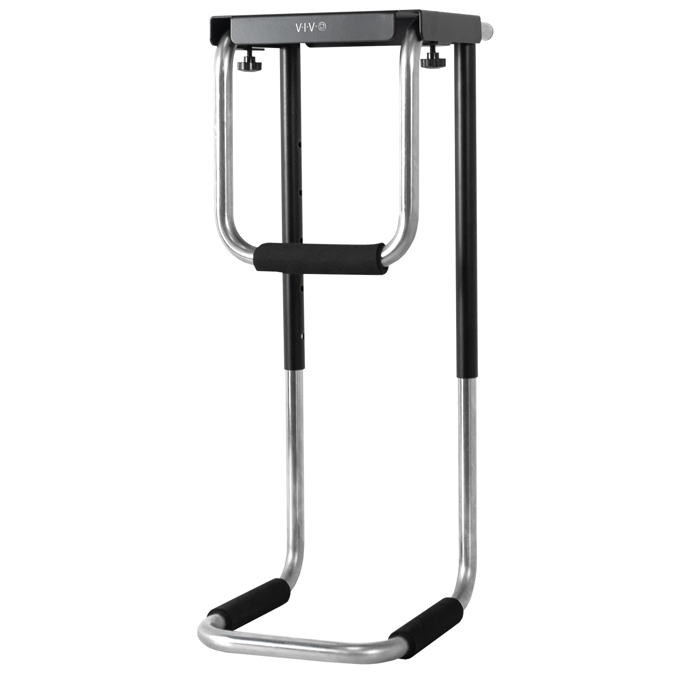 Heavy Duty Adjustable Under-Desk PC Mount Computer Case Holder Supports up to 66 lbs (MOUNT-PC04A)