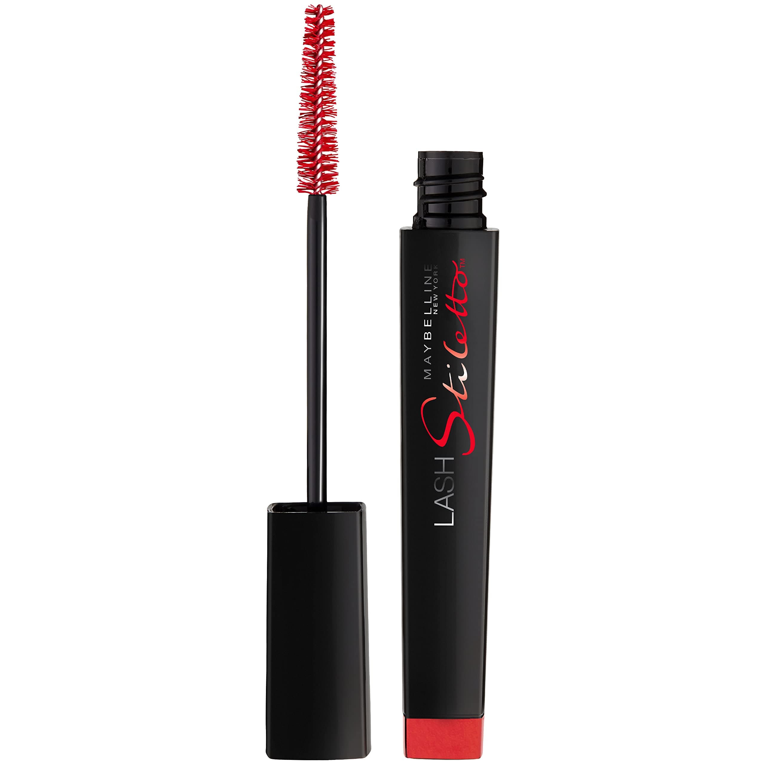 Makeup Lash Stiletto Ultimate Length Washable Mascara, Very Black Mascara, 0.22 fl oz