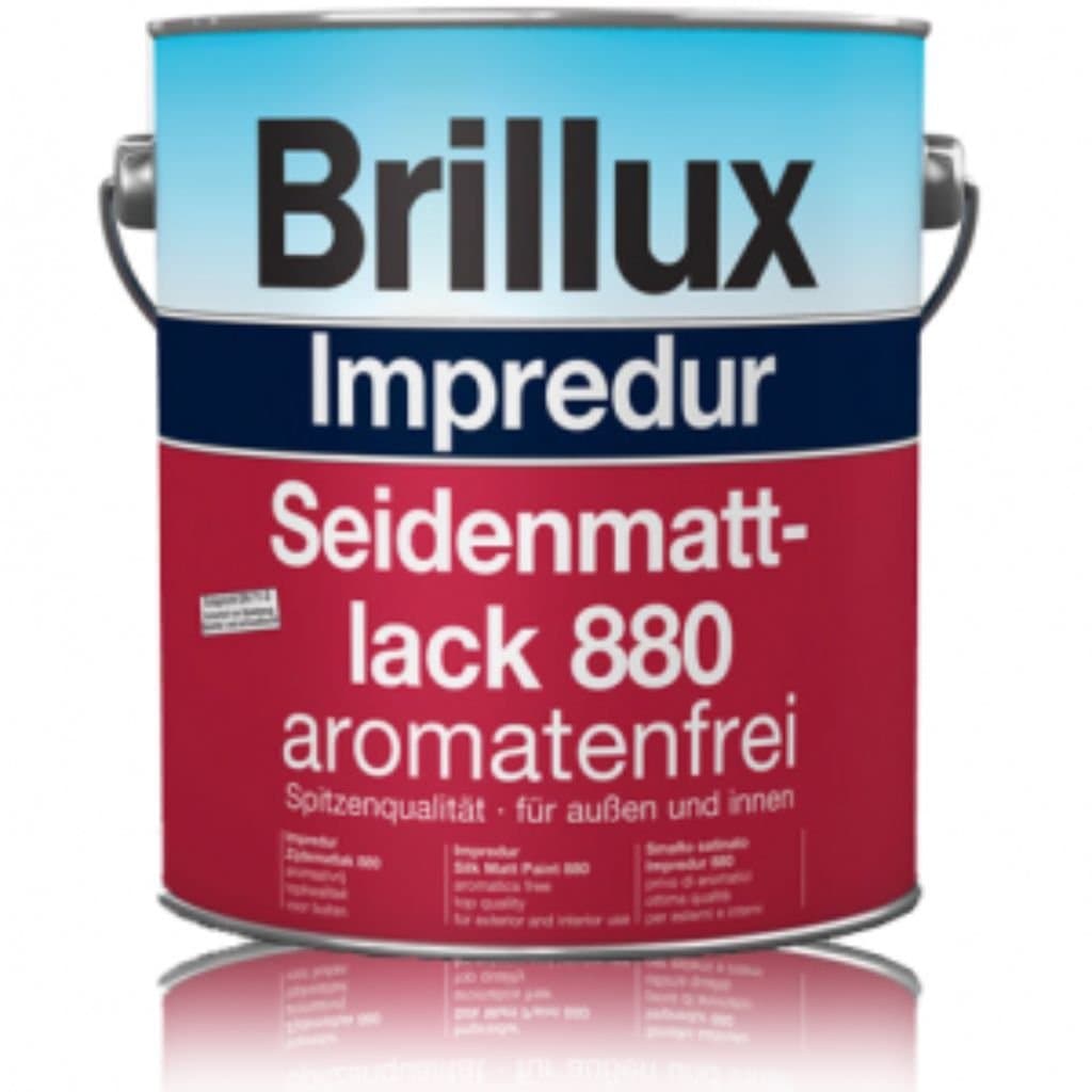 Black Lux Impredur 880 Silky Matt Paint RAL 3009 Oxide Red 2.5 Litres