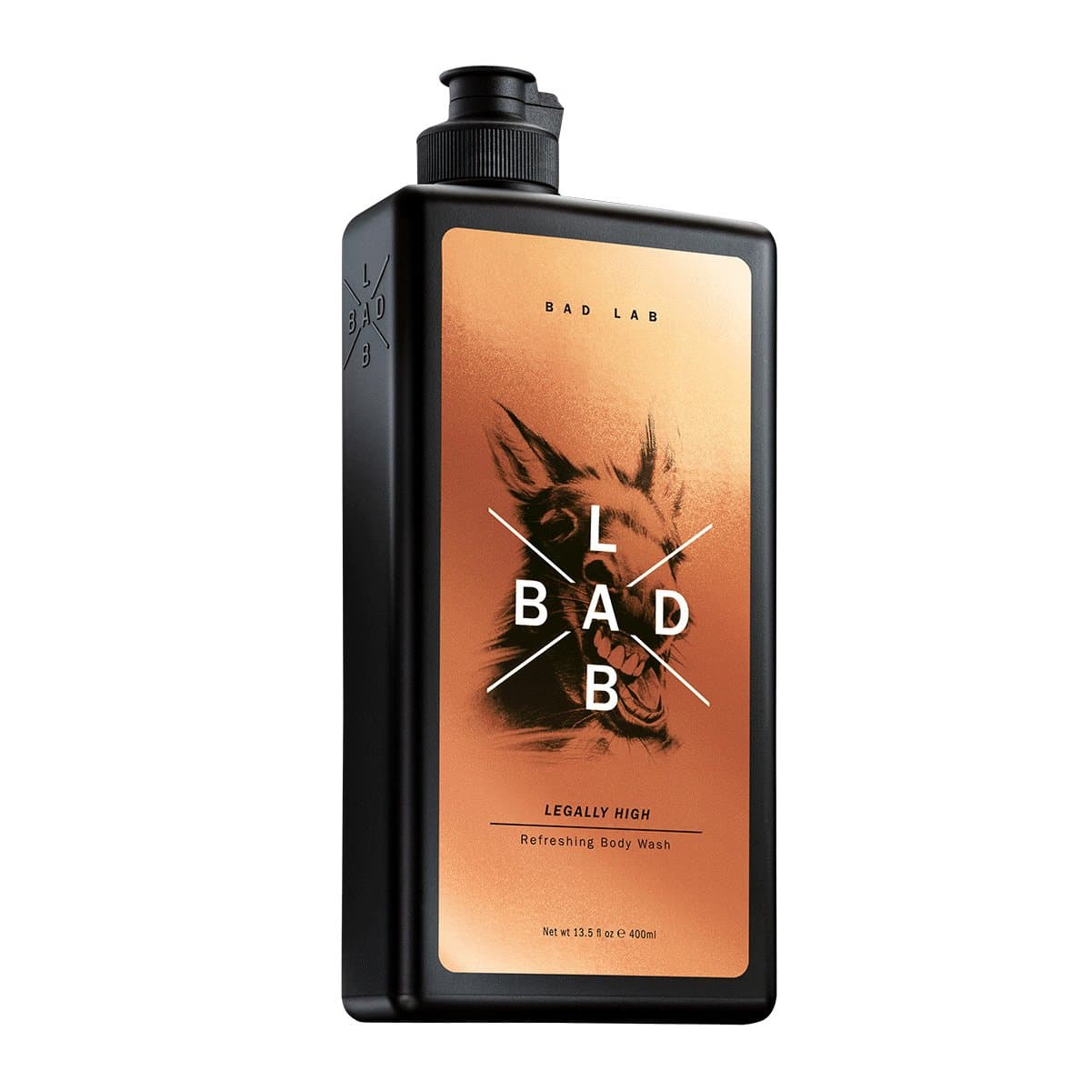 Legally High Body Wash for Men | Intense Cooling Shower Gel for Men with High-Octane Menthol, Rejuvenating Dragon’s Blood and Anti-Inflammatory & Anti-Acne Silver Citrate (400ml)