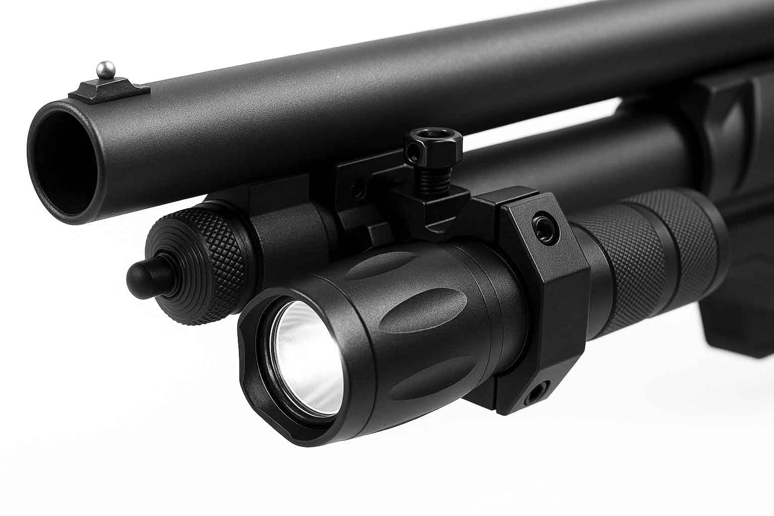 TRINITY SUPPLY 1000-Lumen Tactical Flashlight Compatible with 12-Gauge Winchester SXP Defender.