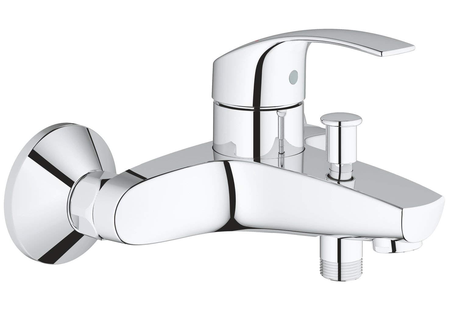 Bathroom Fixtures, Bath/Shower Faucet With Diverter And Temperature Limiter, EUrosmart Collection Single- Lever Bath/Shower Mixer, 33300002