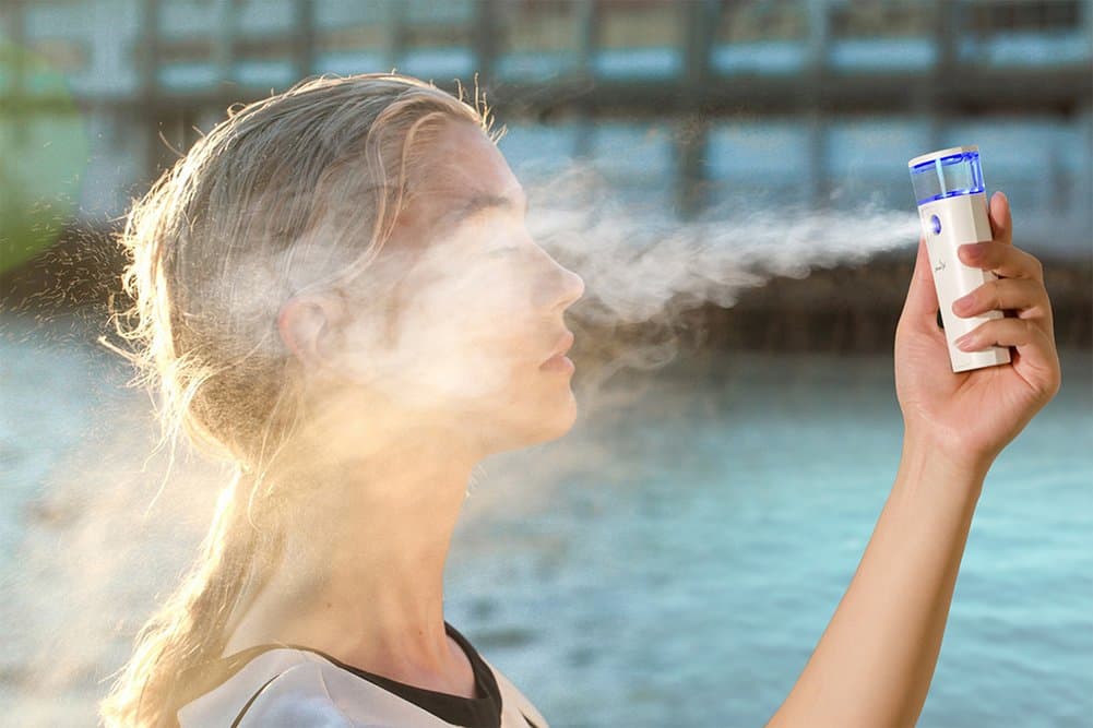 Q5 Rechargeable Mist Sprayer, Handy Nano Facial Mist Sprayer, Face Sprayer, with POWER BANK and USB Cable