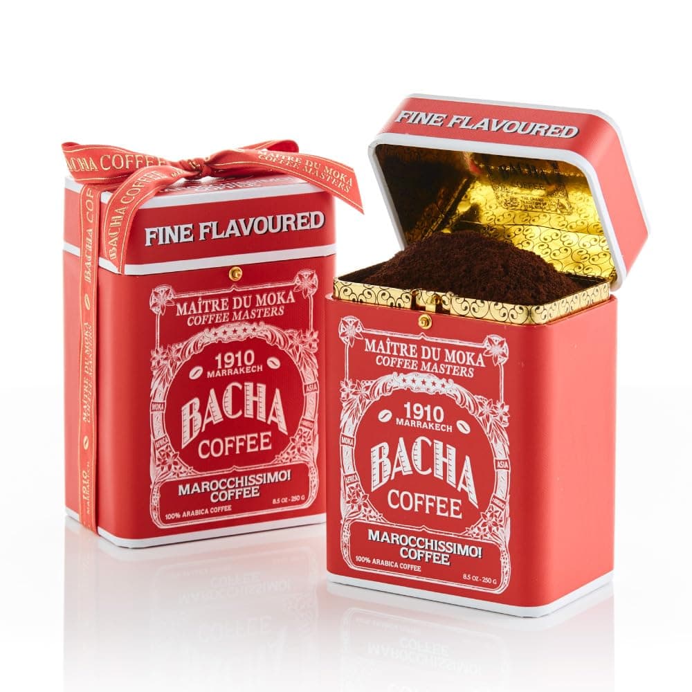 Bacha Coffee（バシャコーヒー） | マロキッシモ！ ファインフレーバーコーヒー(挽き豆), ノマドコレクション, 100% Arabica Whole Beans, Medium Roast, 250g