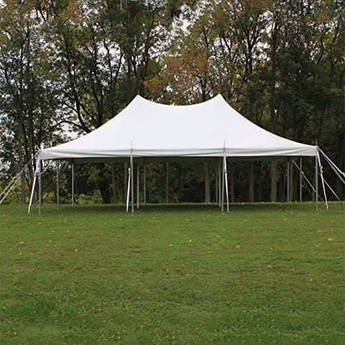Celina Tent 6.1m x 6.1m (20' x 20') Premiere I Series High Peak Pole Tent, 1 Piece Tent Top, Complete