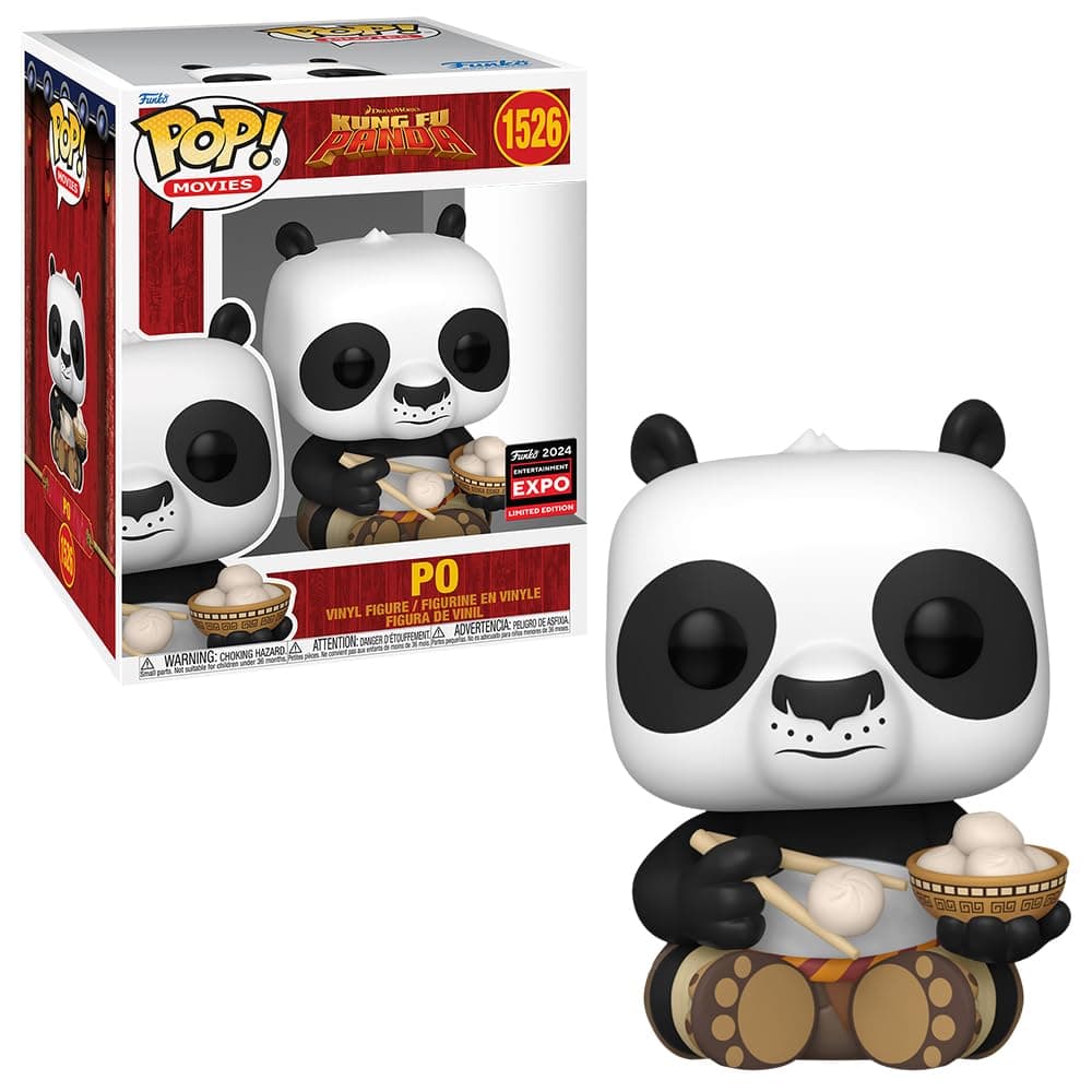 Pop! Movies: Kung Fu Panda - Super Po with Dumplings (2024 Limited Edition Entertainment Expo Shared Exclusive)