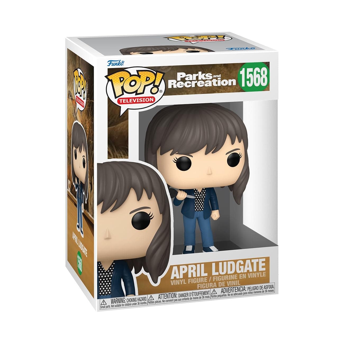 POP! TV: Parks & Recreation 15th Anniversary ā April Ludgate - Collectable Vinyl Figure - Gift Idea - Official Merchandise - for Kids & Adults - TV Fans - Model Figure for Collectors and Display