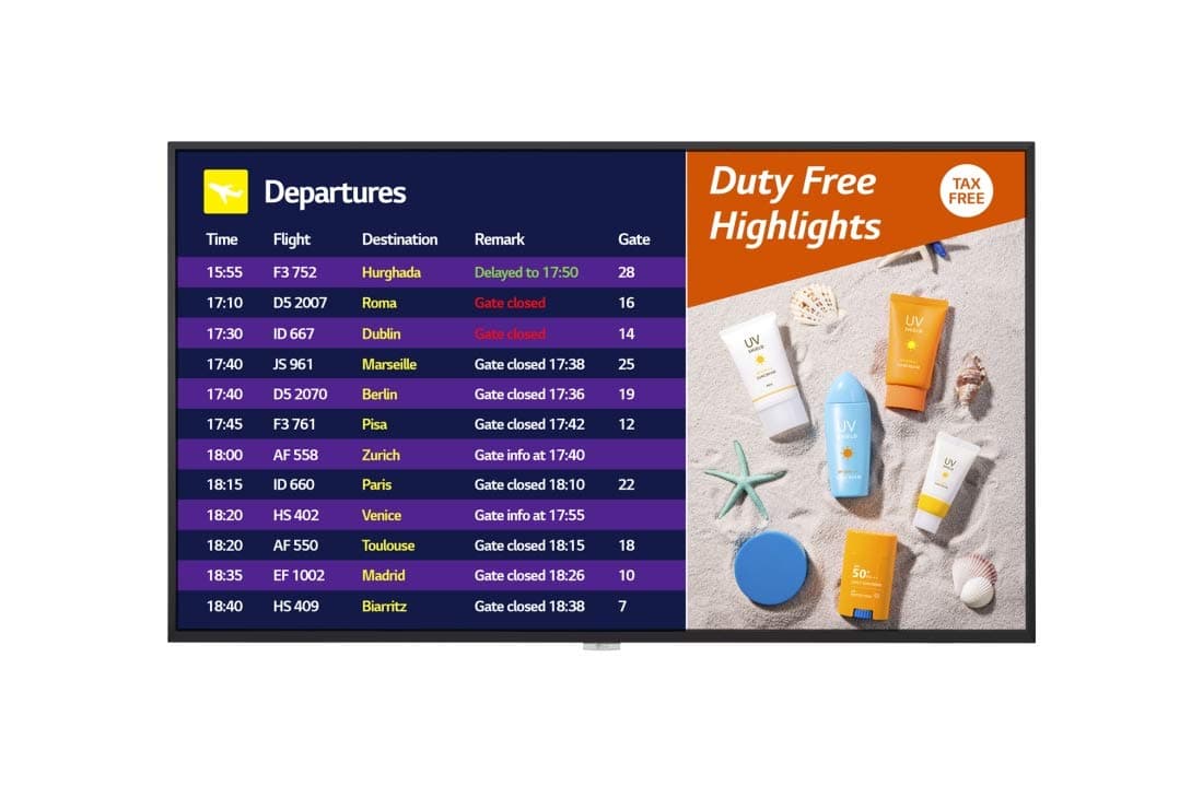 49UH7F-B 49IN LED LCD MON 38X21 3DPT