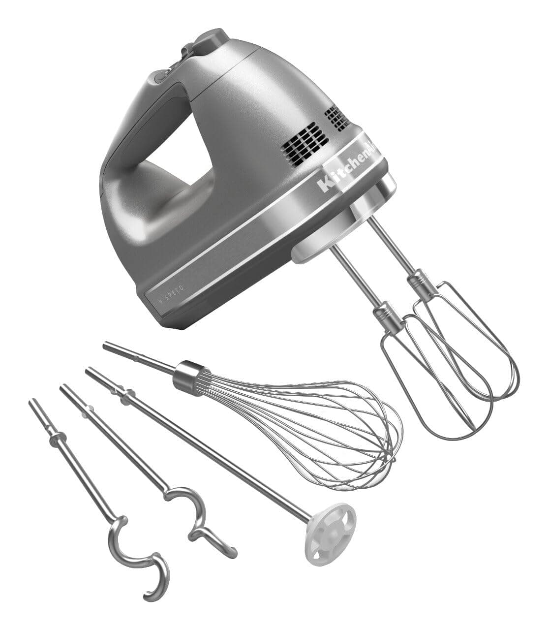 KHM926CU 9-Speed Hand Mixer, Polycarbonate, Contour Silver