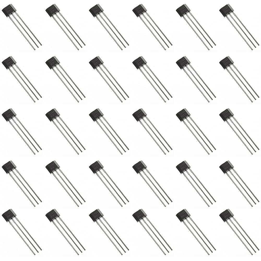 30pcs A3144 3144 Hall Effect Sensor for High-Temperature Operation,3Pins.