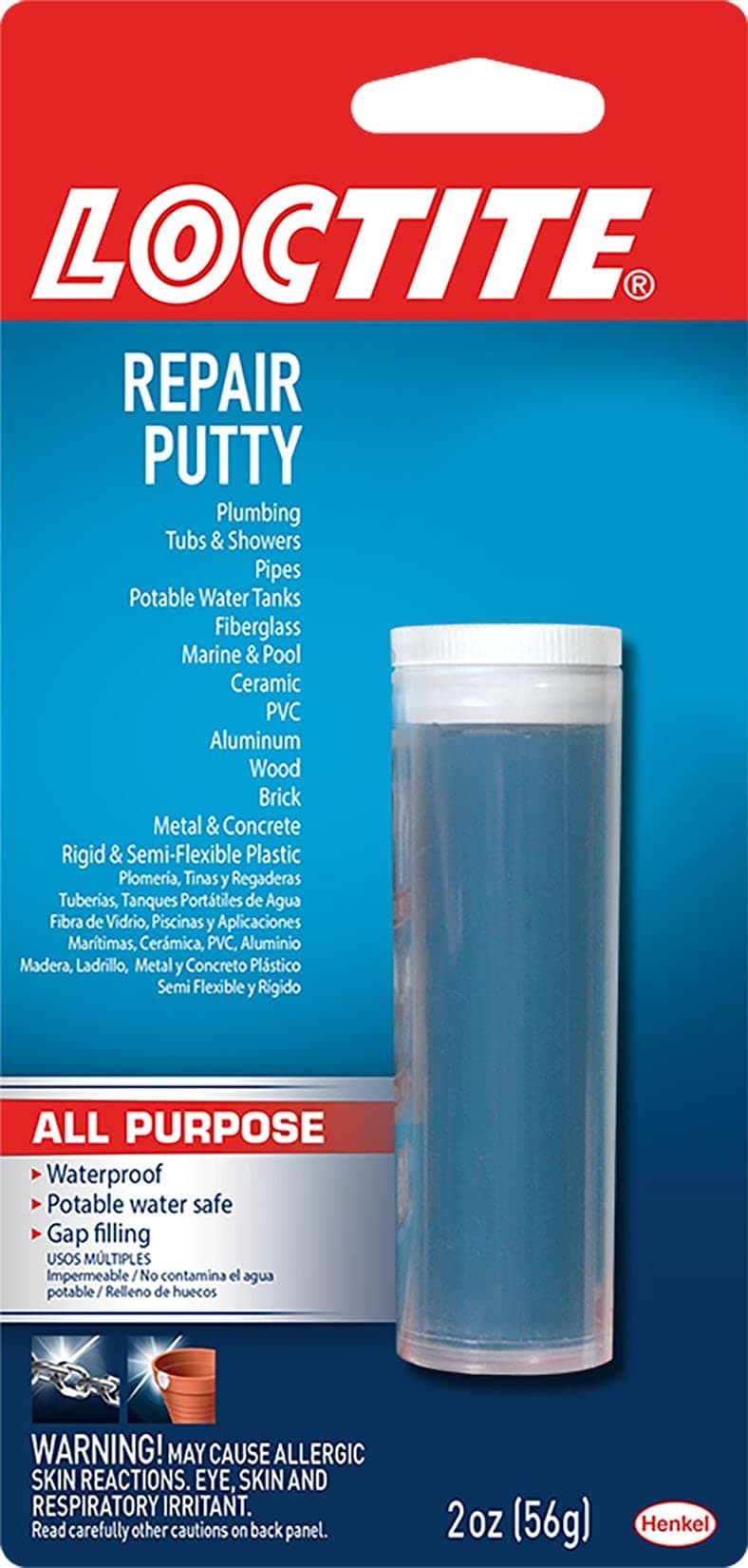 Epoxy Multi Purpose Repair Putty , 2 oz Stick, 1 Pack