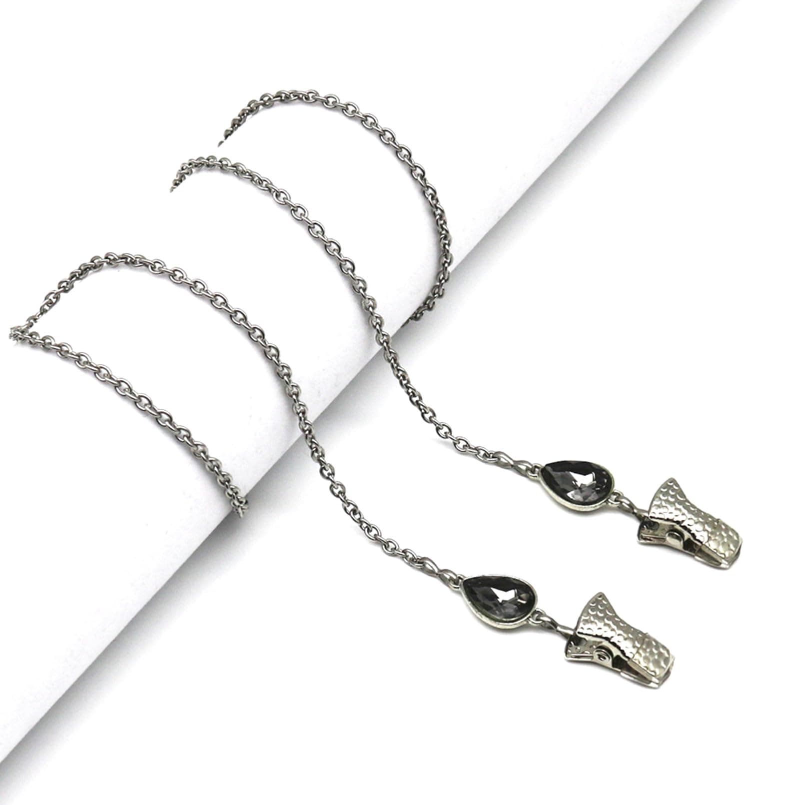YSECTLAABBCC Sudopo Teardrop Glasses Strap Holder Eyeglasses Chain Lanyard Clip-Gray