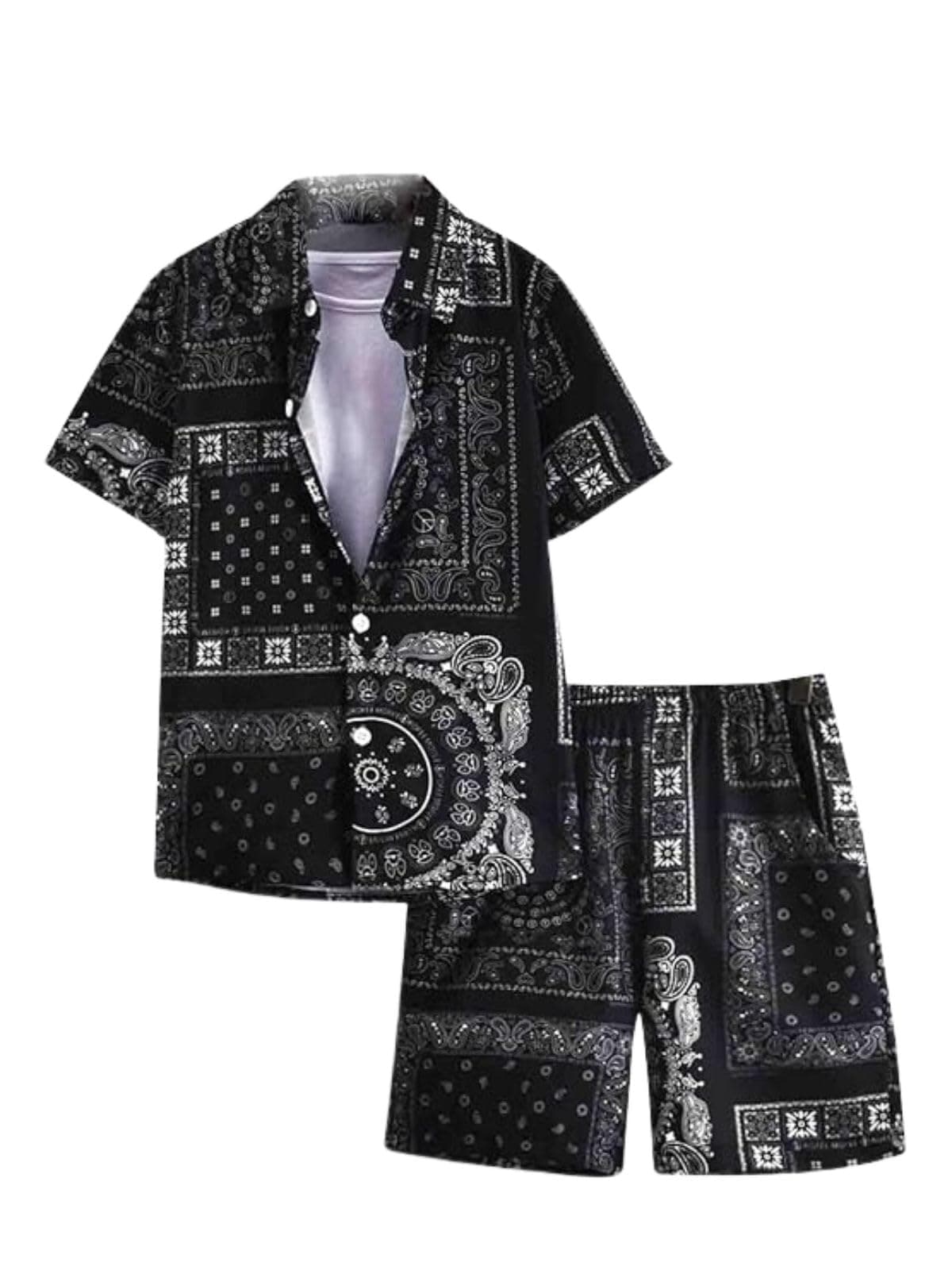 OM SAI LATEST CREATION Men OSLC-MS-6048-SH-168 Pajama Set (pack of 1)