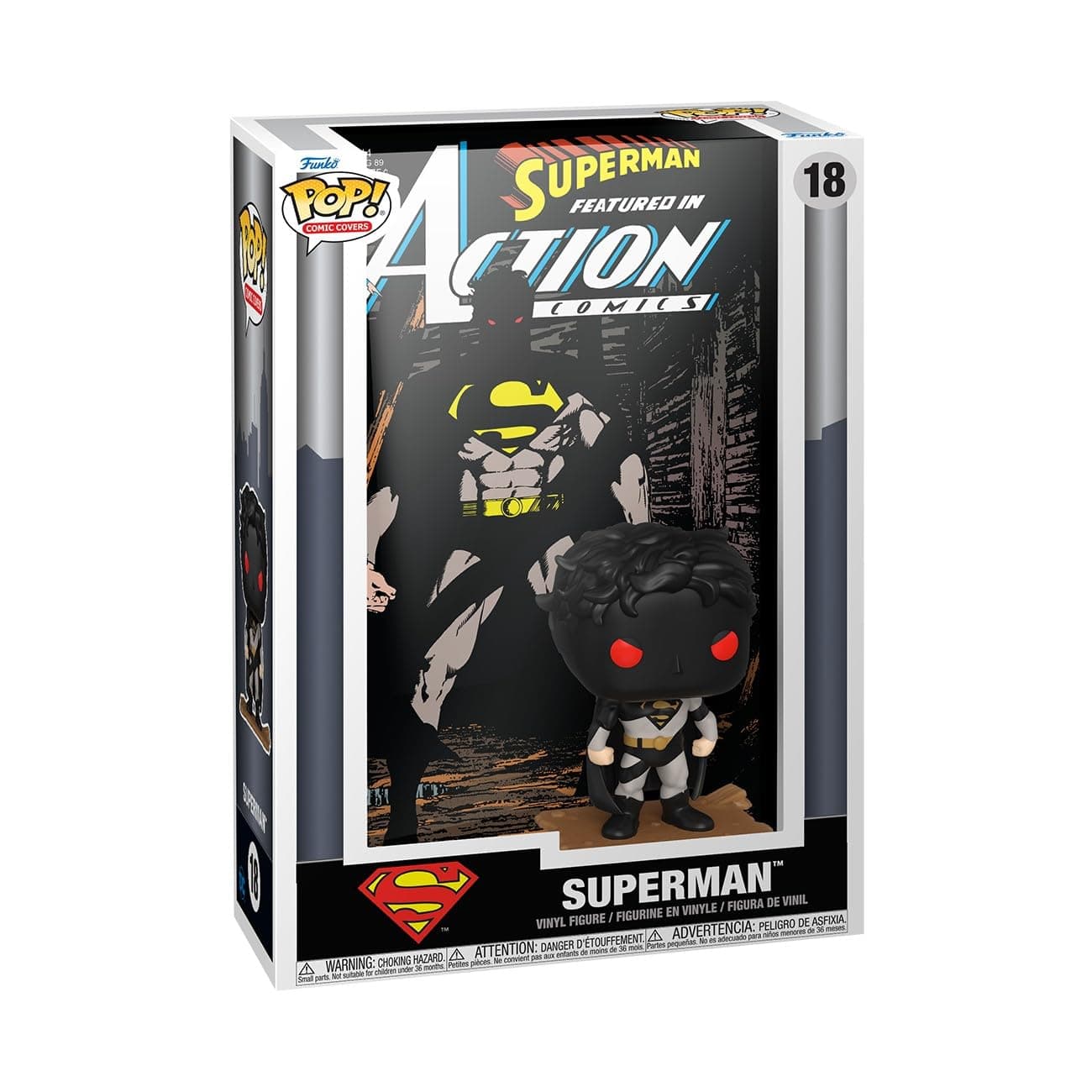 POP! Comic Cover: DC – Action Comics #644​ - Star Wars - Collectable Vinyl Figure - Gift Idea - Official Merchandise - Toys for Kids & Adults - Movies Fans - Model Figure for Collectors