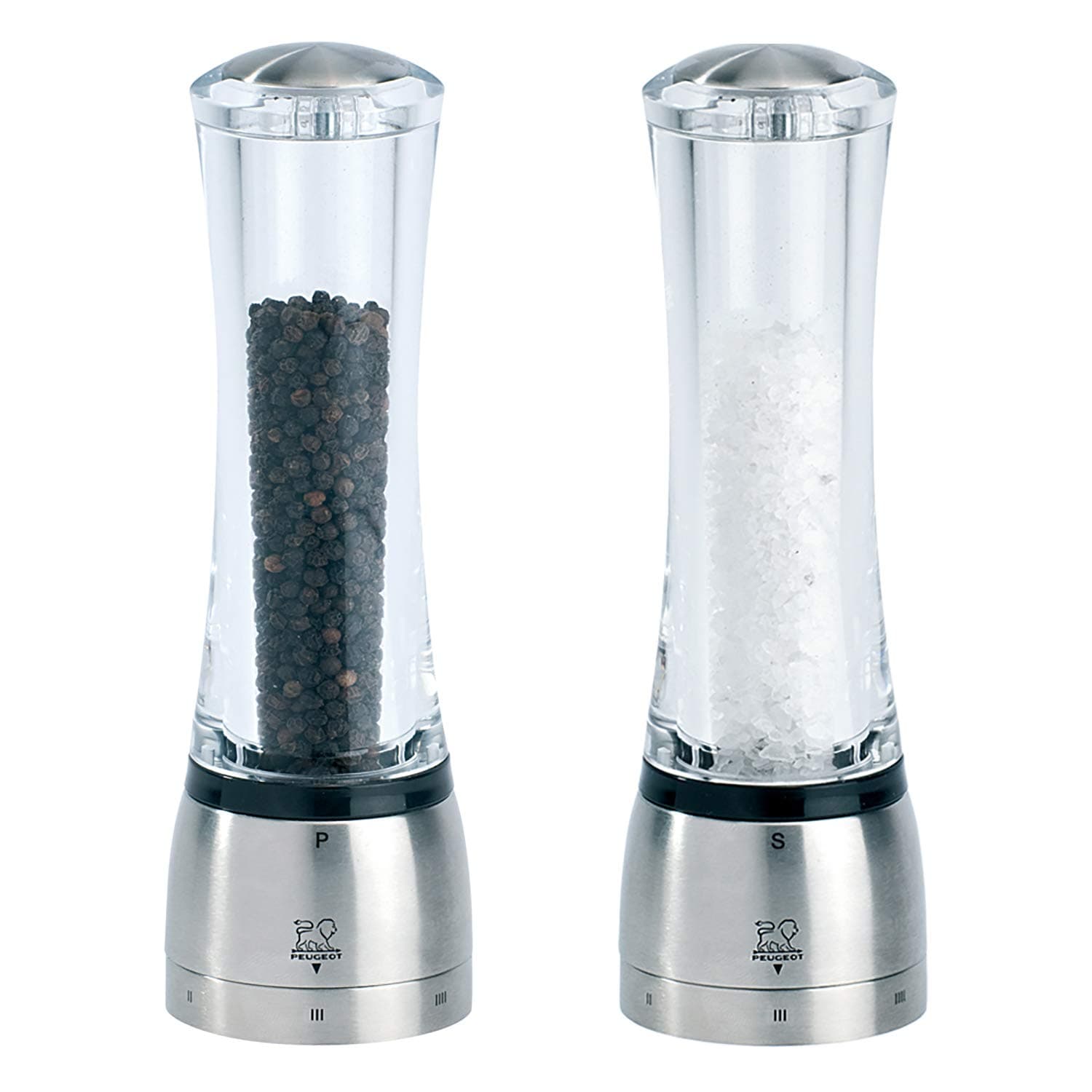 Peugeot Daman uselect Pepper Mill and Salt Mill Set 21 cm