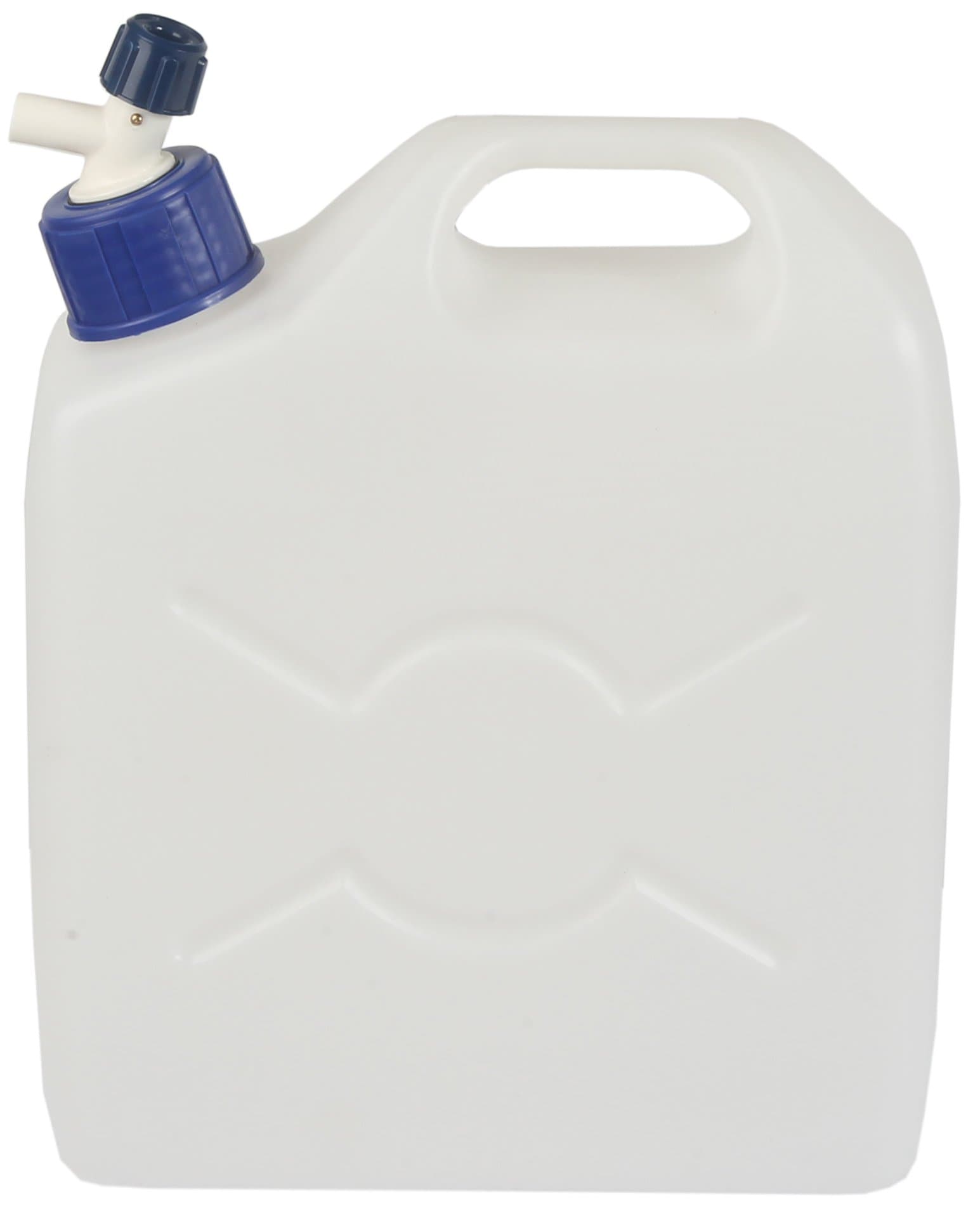 1418C Water Container with Cap and Tap, Transparent, 25 Litre