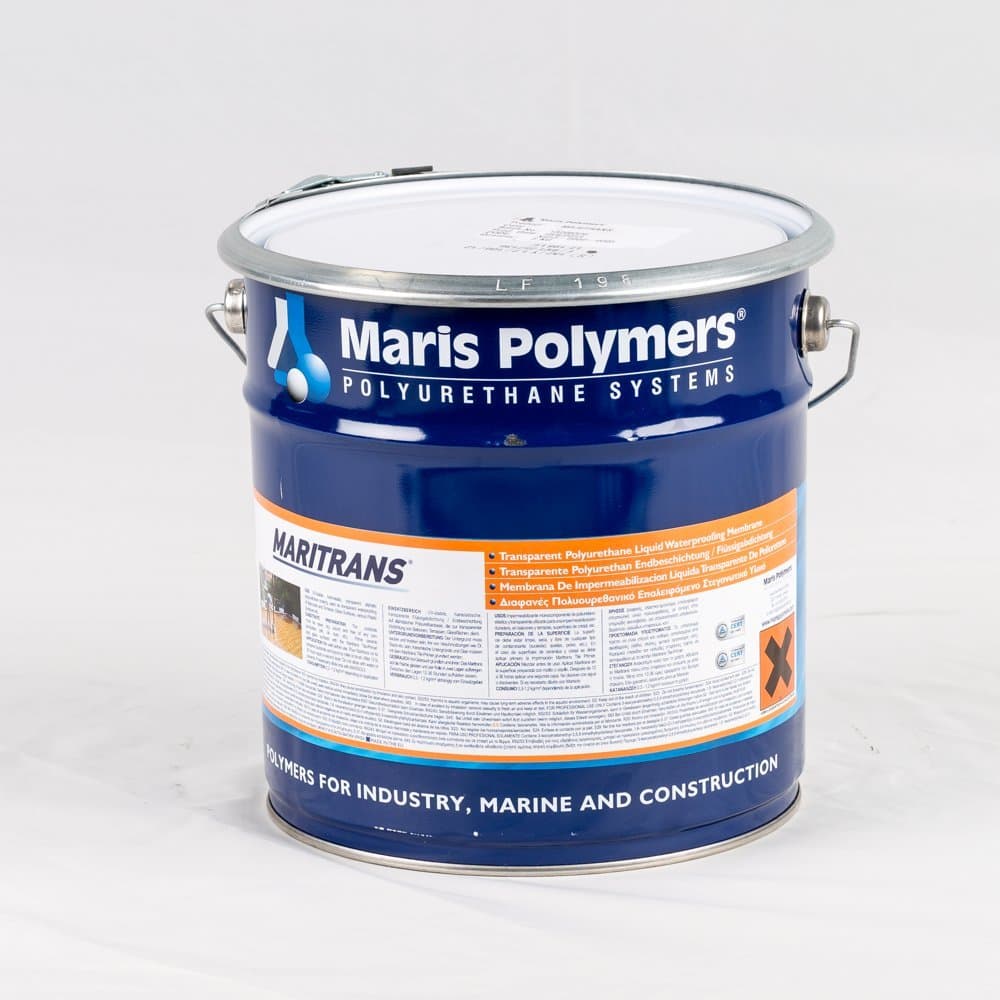 Maritrans Transparet Waterproofing Sealant (5kg) for ceramic tiles, rooftops, balconies, conservatory and terraces