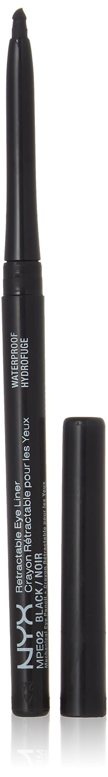 Waterproof Retractable Eyeliner color MPE02 Black