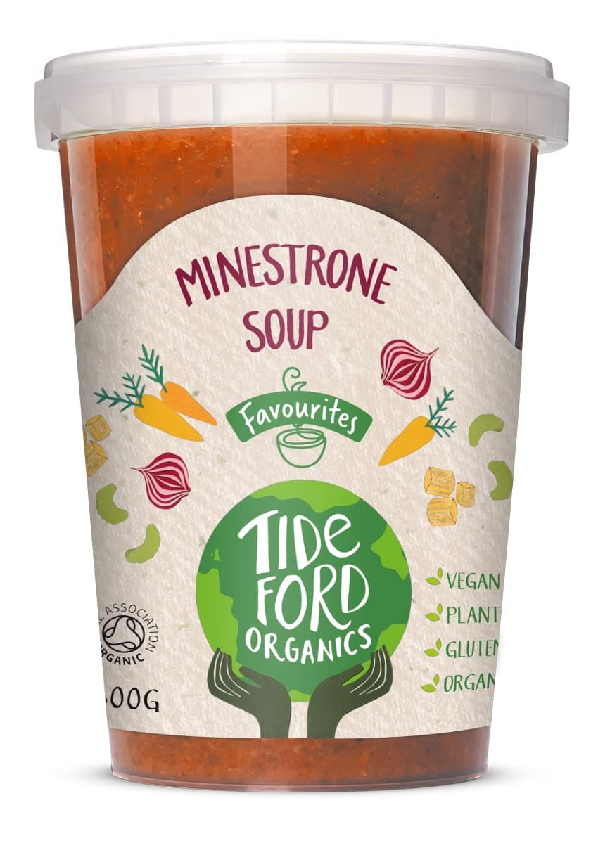 Tideford Organics Minestrone Soup with Gluten-Free Pasta, 600g