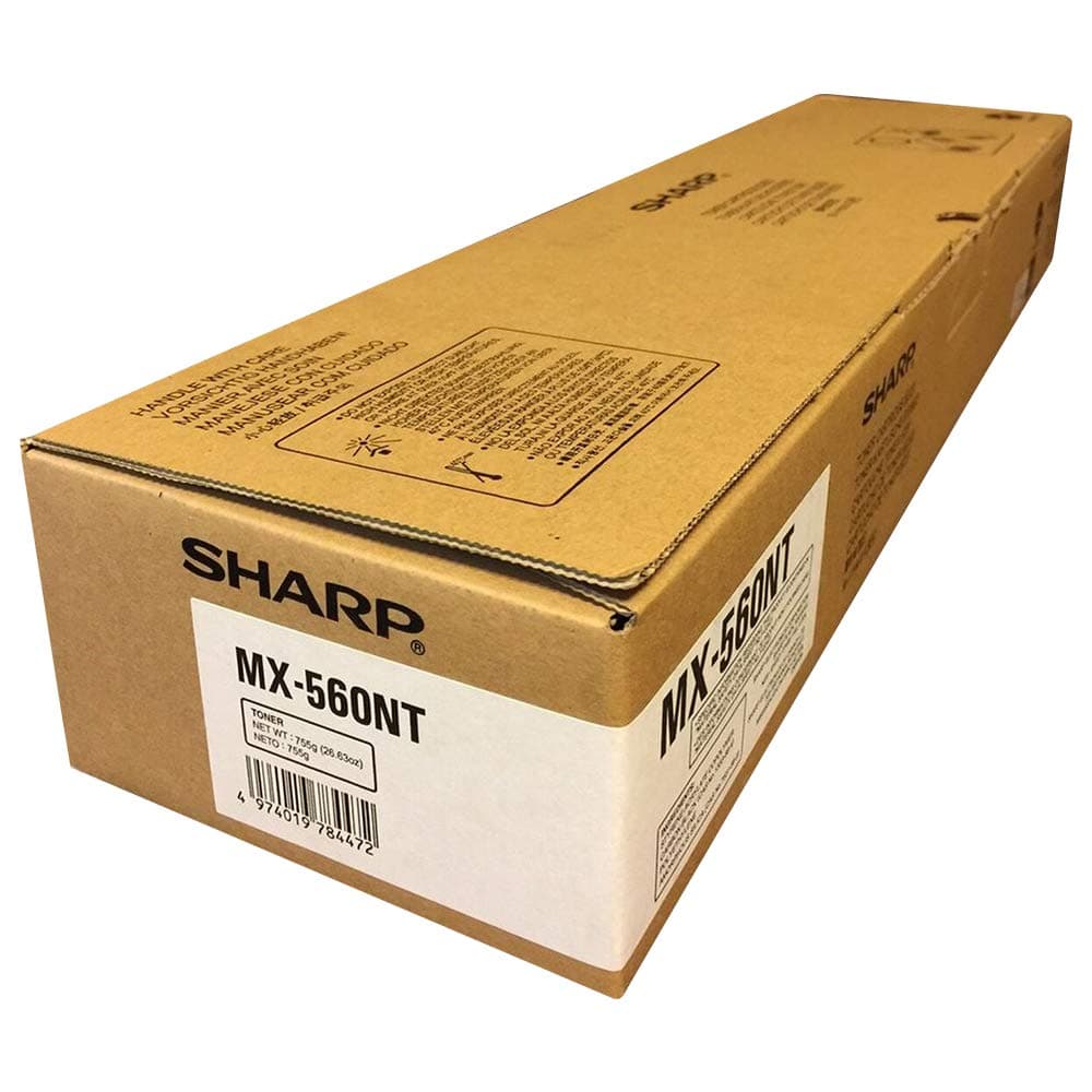 Sharp Mx560nt Black Toner Cartridge for Use in Mxm364n Mxm365n Mxm464n Mxm465n M