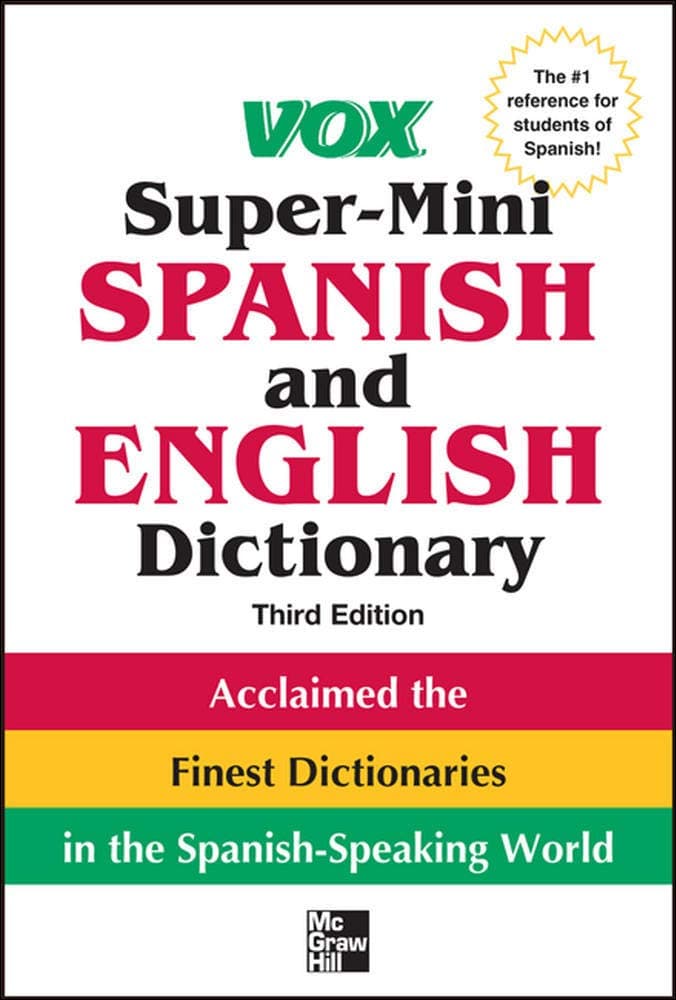 Vox Super-Mini Spanish and English Dictionary, 3rd Edition (Vox Dictionaries)