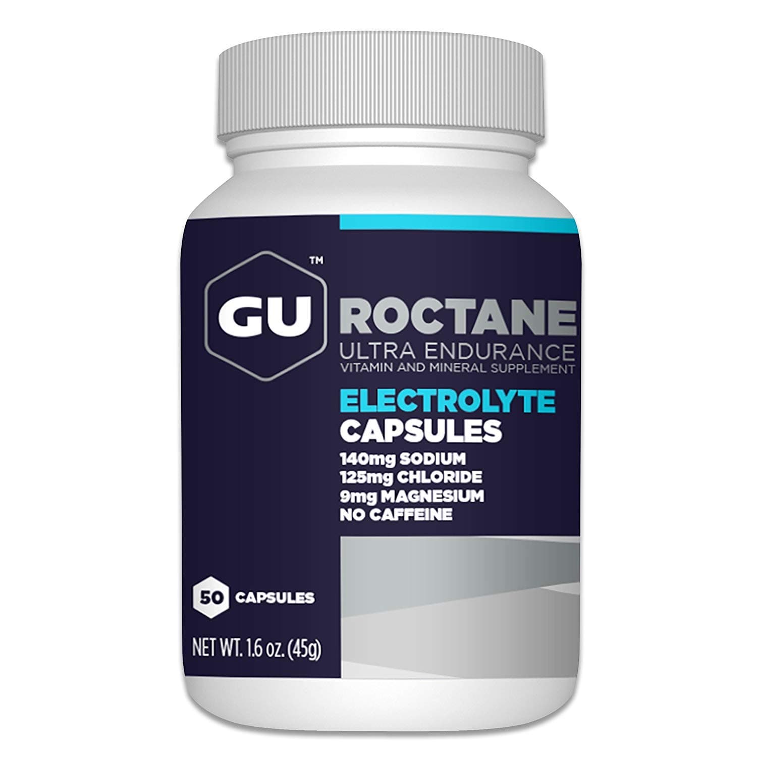 Roctane Ultra Endurance Electrolyte Capsules, 50-Count Bottle