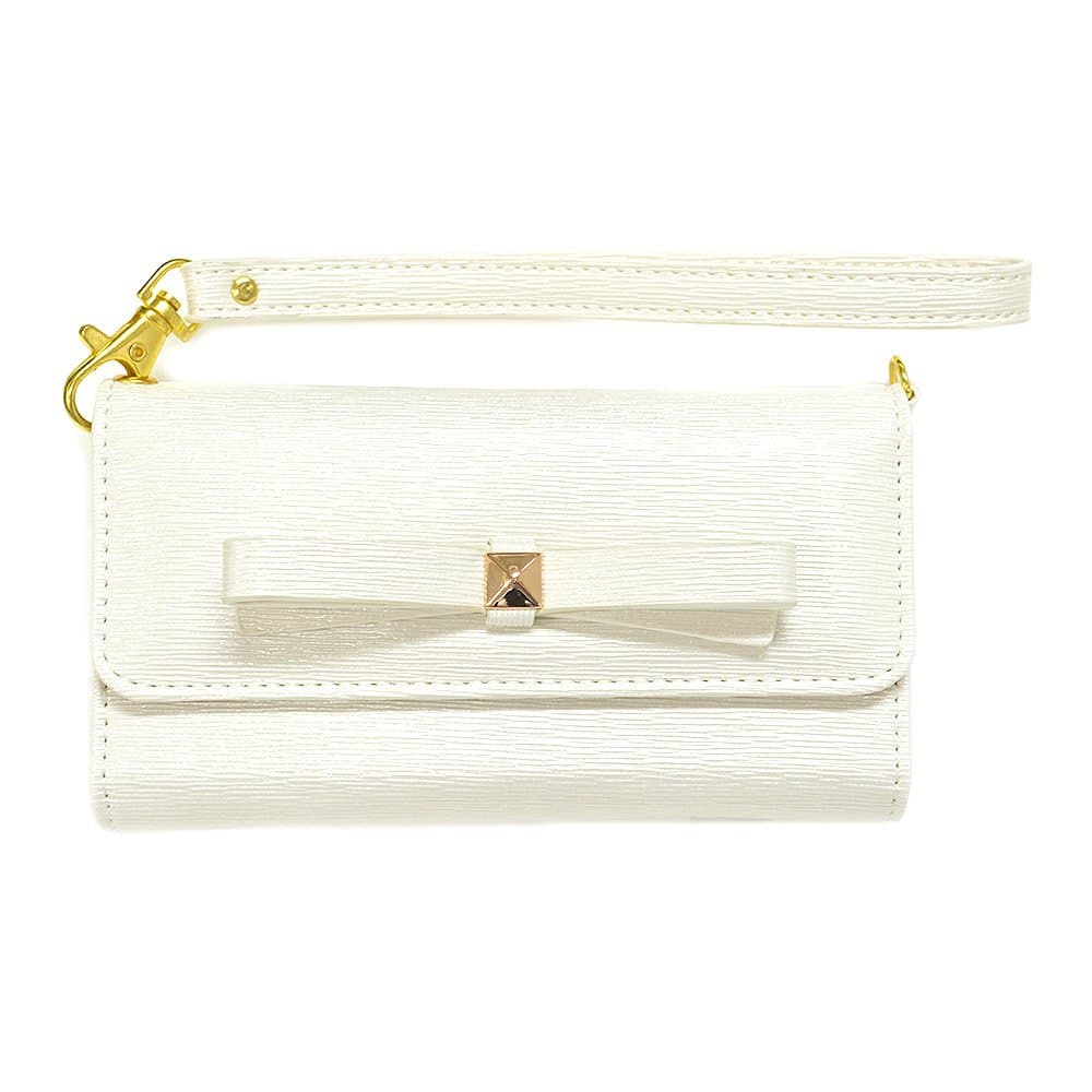 ラスタバナナ Rasta Banana iPhone 6/6s Notebook Type Shoulder Case Carina White 1898IP6SA