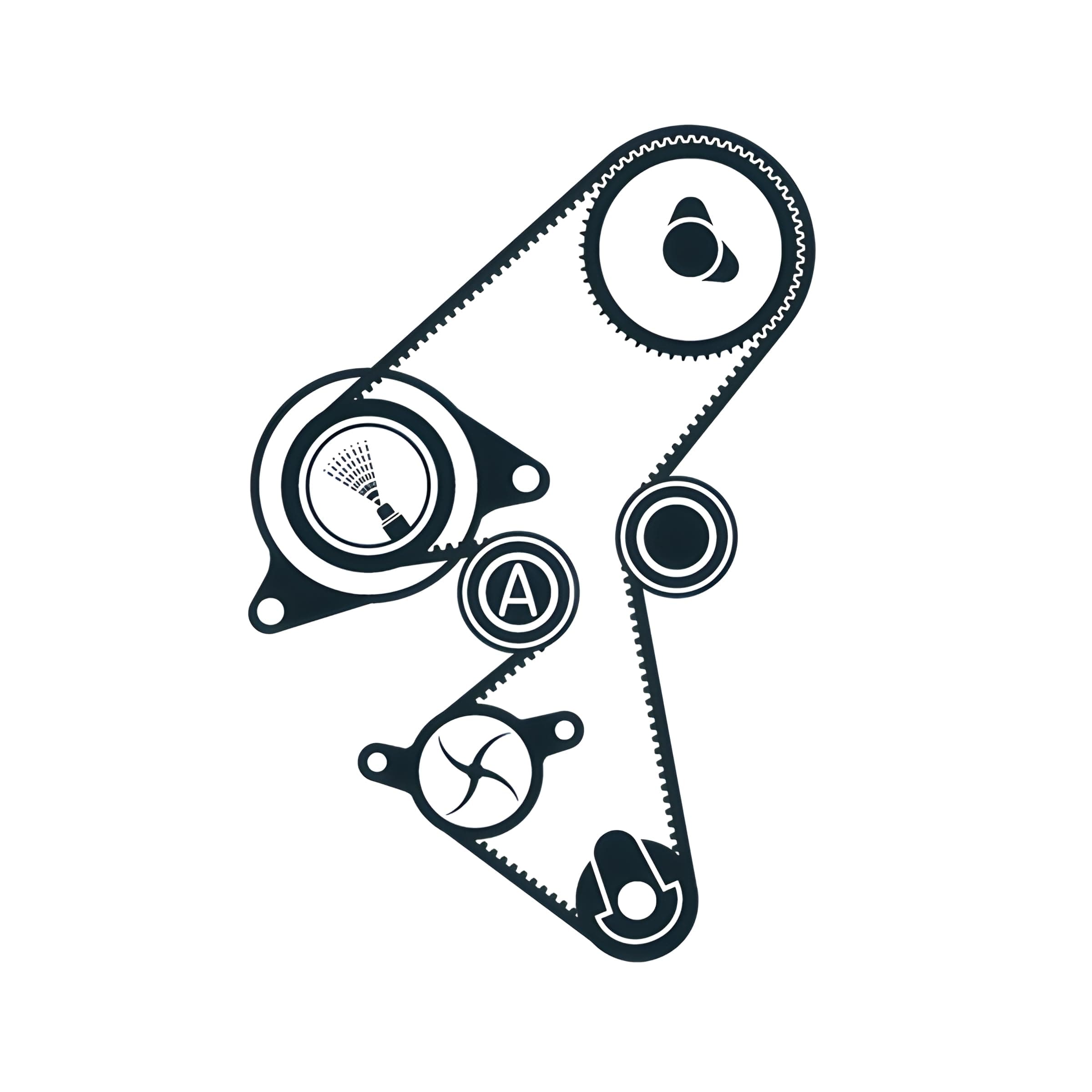 SKF Water Pump And Timing Belt Kit With Gaskets VKMC 03316 Height 171 mm Length 271 mm Width 142 mm - OE Quality