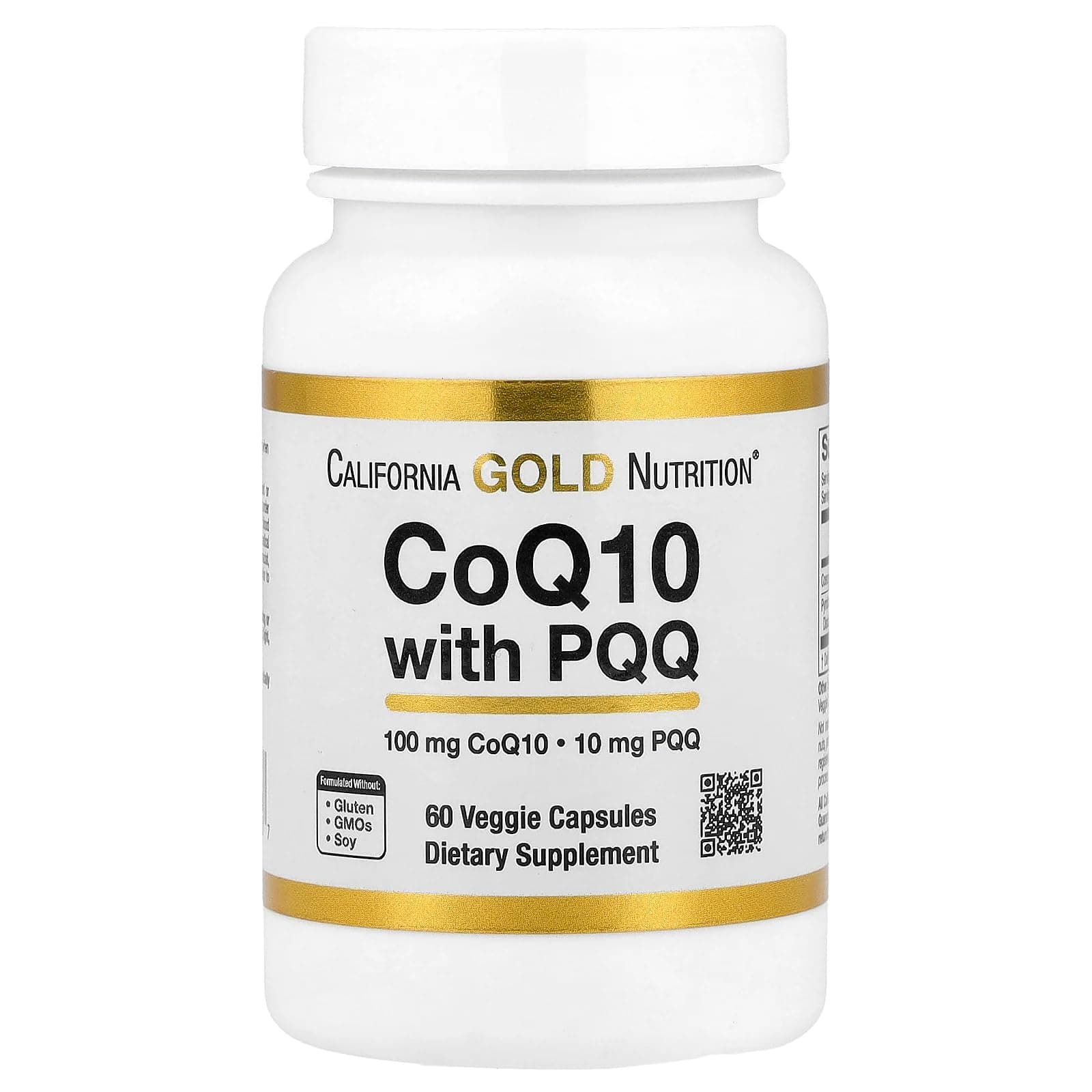 Nutrition, CoQ10 with PQQ, 100 mg, 60 Veggie Capsules