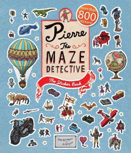 Pierre the Maze Detective: The Sticker Book Paperback – Sticker Book, 27 Mar. 2017