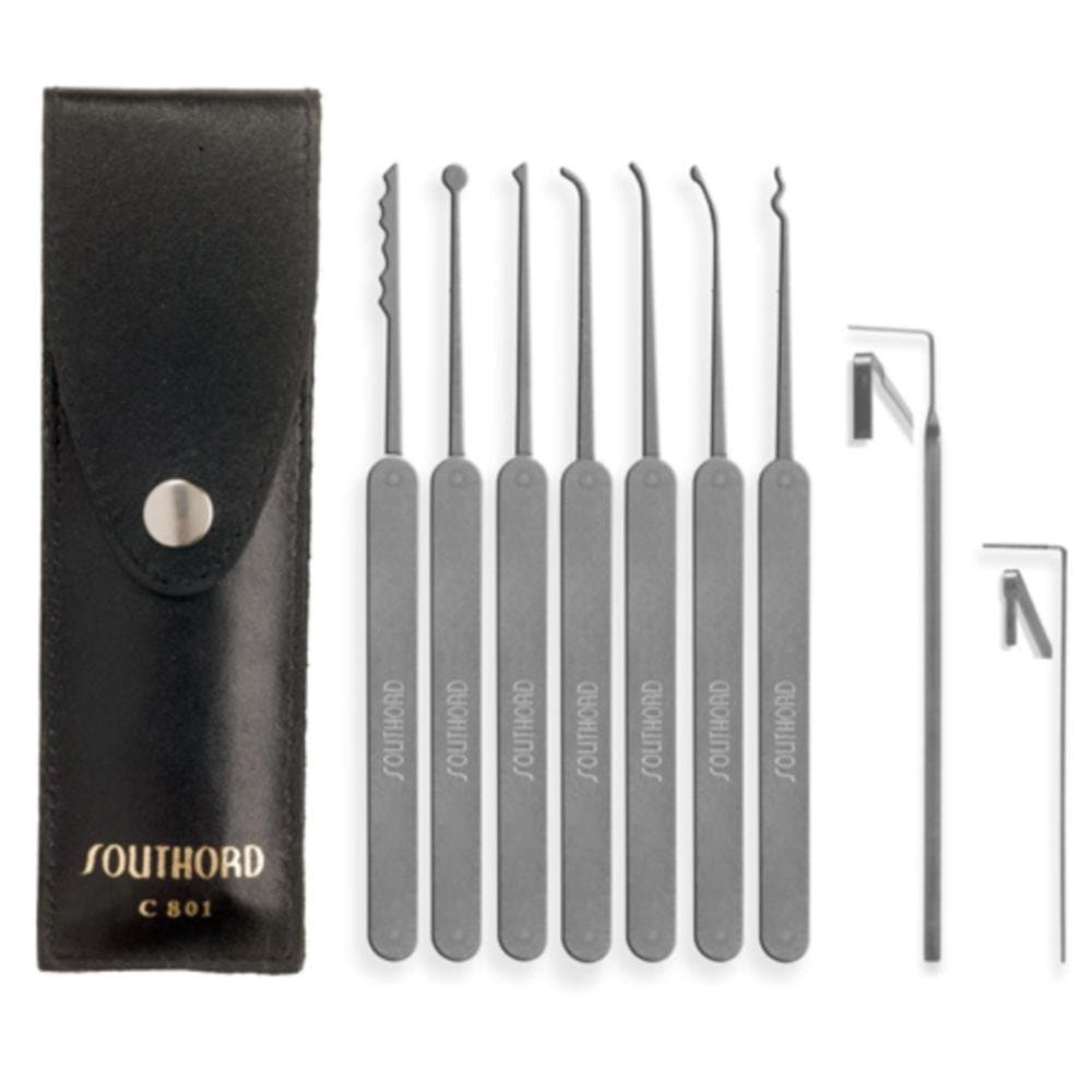 C801 SouthOrd 9 Piece Lock Pick Set