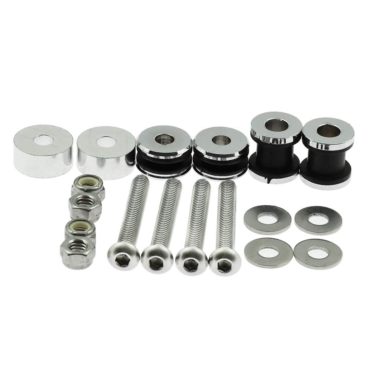 TCMI Motorcycle Sissy Bar Docking Hardware Kit for Harley Touring FLSTC FXSTSB FXSTS FXSTC FLSTF FXST FXSTB FLSTN 1984-2025