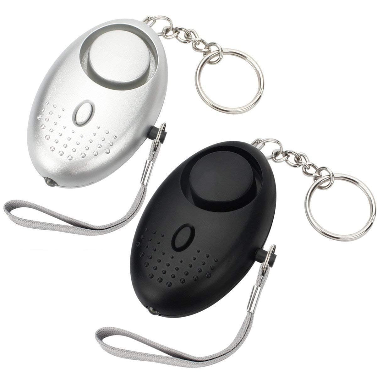 Personal Alarm Keychain, Safesound [2 Pack] Vinkey 130dB LOUD Emergency Personal Safety Alarm with Flashlight-Safety Defense Personal Alarm for Women, Kids, Elderly, Girls, Students-Batteries Included