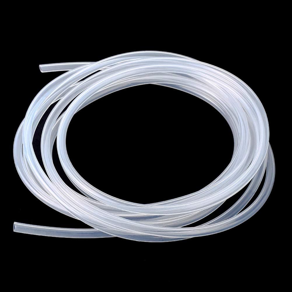 3/8" ID Silicon Tubing Food Grade 3/8" ID x 1/2" OD 3 Feet Pure Silicone Hoses High Temp for Home Brewing Winemaking