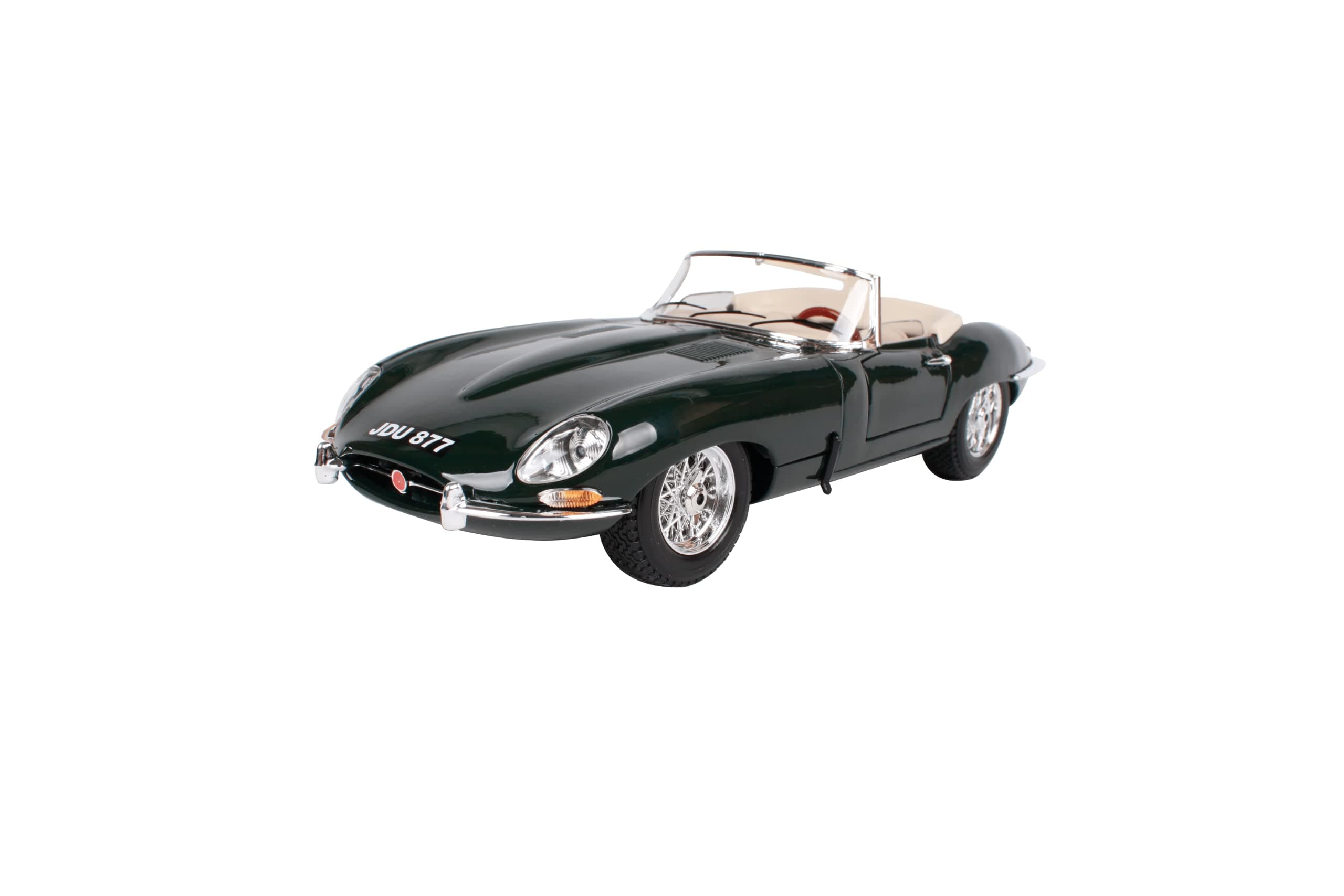 Jaguar E-Type Cabriolet 1/18 Diecast Model Car 12046 Green