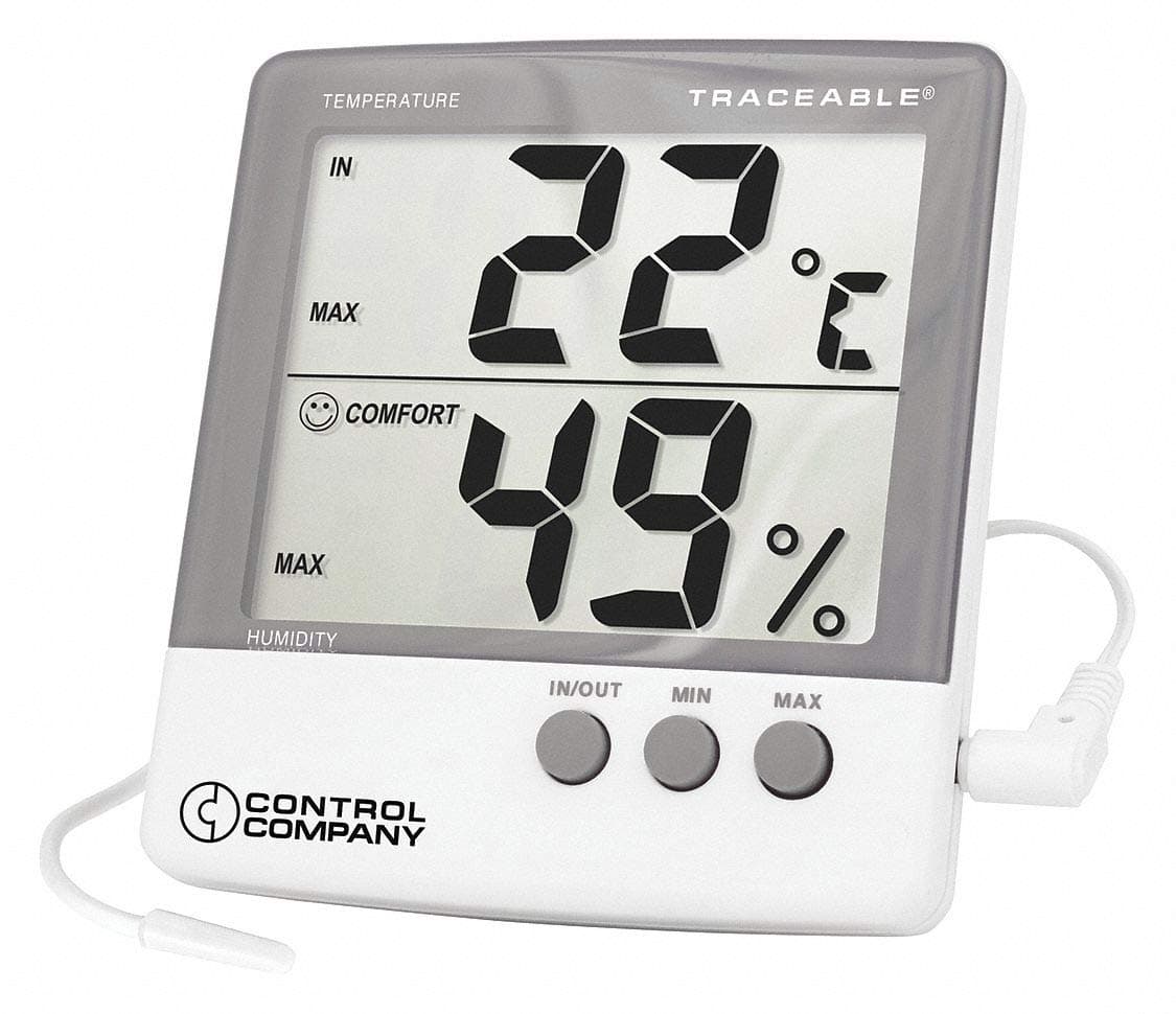 Control Company 4184 Traceable Jumbo Humidity/Temperature Meter
